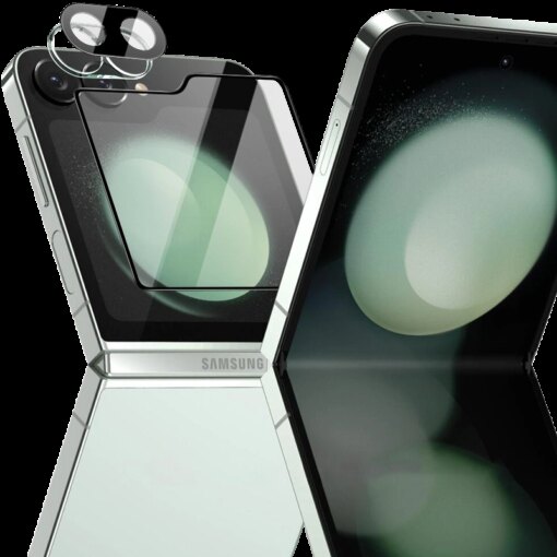 Samsung Z Flip 6 7 FE kaamera ja vaikese ekraani kaitseklaaside komplekt 2tk 2