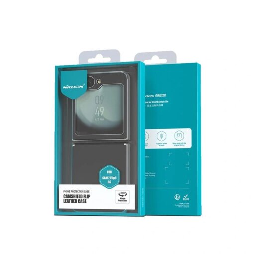 Samsung Z Flip 6 7 FE umbris Nillkin CS plastikust must 5