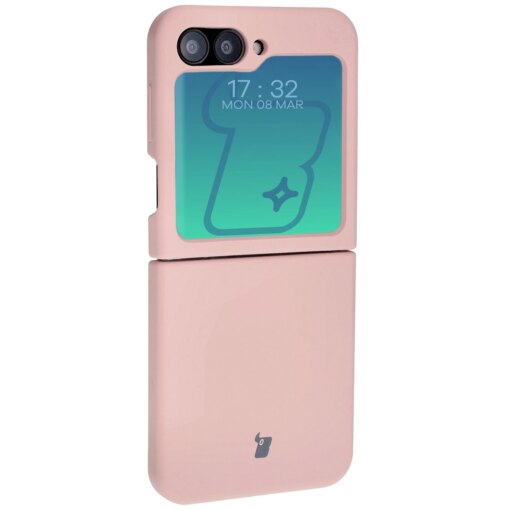 Samsung Z Flip 6 7 FE umbris silikoonist Bizon roosa 3