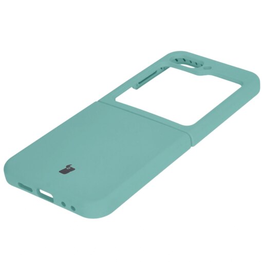 Samsung Z Flip 6 7 FE umbris silikoonist Bizon turkiis 5