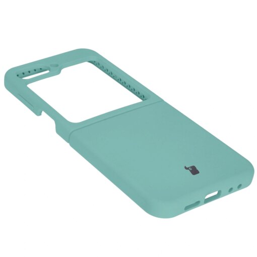 Samsung Z Flip 6 7 FE umbris silikoonist Bizon turkiis 6