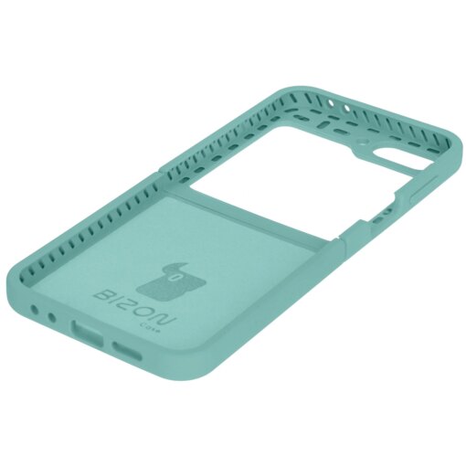 Samsung Z Flip 6 7 FE umbris silikoonist Bizon turkiis 7