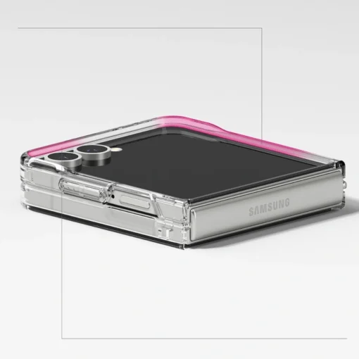 Samsung Z Flip 7 umbris Rignke Fusion plastikust ja silikoonist labipaistev 1