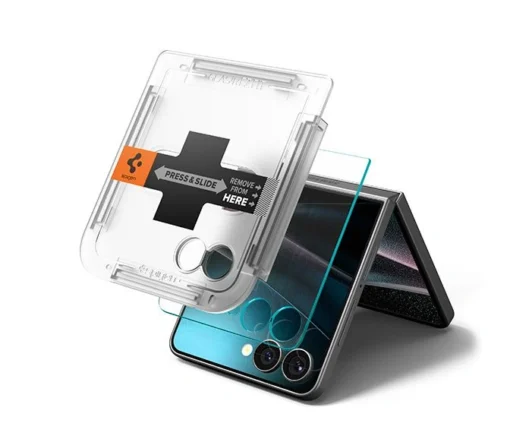 Samsung Z Flip 7 valise ekraani kaitseklaas Spigen Glas.tr ez Fit HD 2tk 2