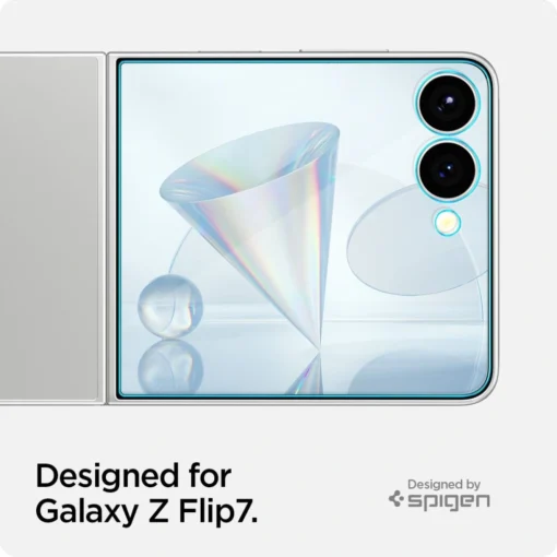 Samsung Z Flip 7 valise ekraani kaitseklaas Spigen Glas.tr ez Fit HD 2tk 9