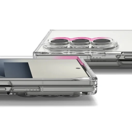 Samsung Z Fold 7 umbris Rignke Fusion plastikust ja silikoonist labipaistev 8