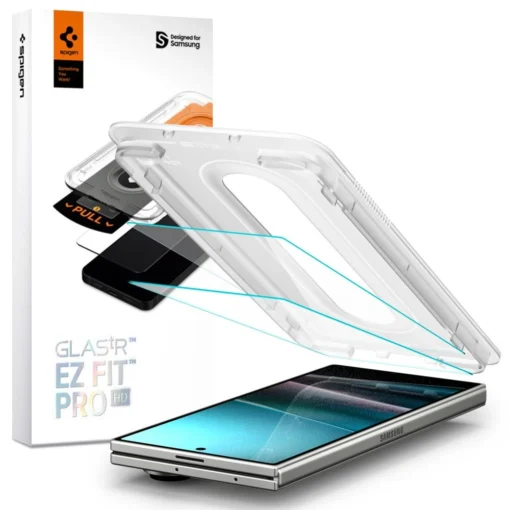 Samsung Z Fold 7 valise ekraani kaitseklaas Spigen Glas.tr ez Fit HD 2tk 3