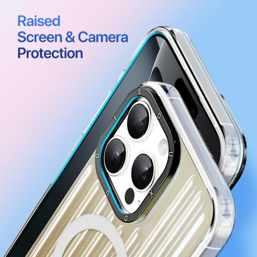 iPhone 16 PRO MAX umbris MagSafe silikoonist Dux Ducis Zest Desert Gold 8
