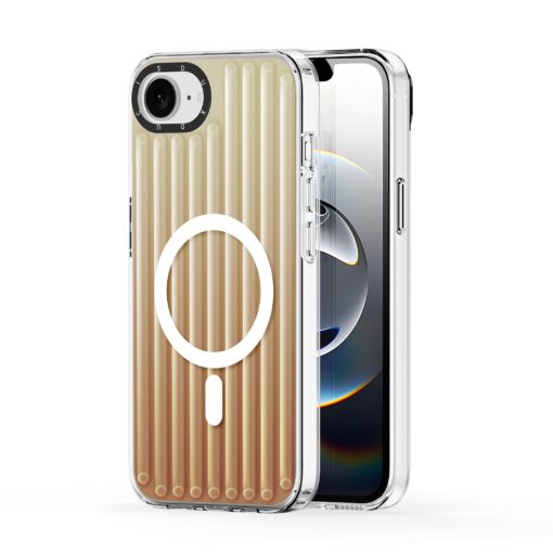 iPhone 16e umbris MagSafe silikoonist Dux Ducis Zest Desert Gold 1