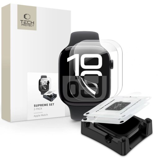 Apple Watch 10 42mm kaitsekile Supreme Set 2tk