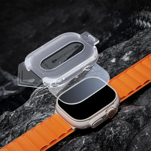 Apple Watch kaitseklaas Watch Ultra 1 2 Easy Set 2tk 4