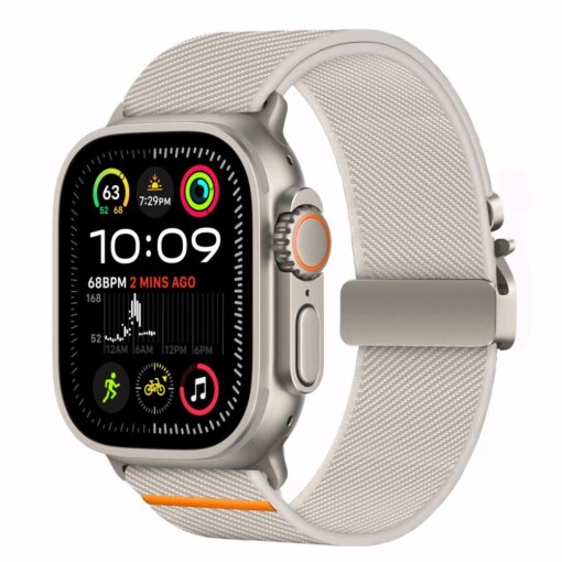 Apple Watch rihm Belt Nylon nailonist titanium 1
