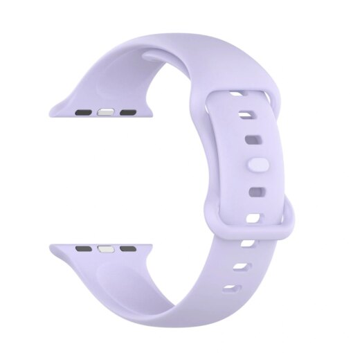 Apple Watch rihm silikoonist Bizon lilla 2