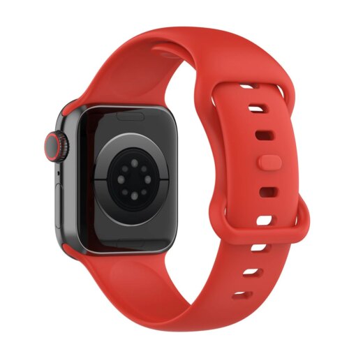 Apple Watch rihm silikoonist Bizon punane 4