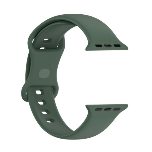 Apple Watch rihm silikoonist Bizon roheline 4
