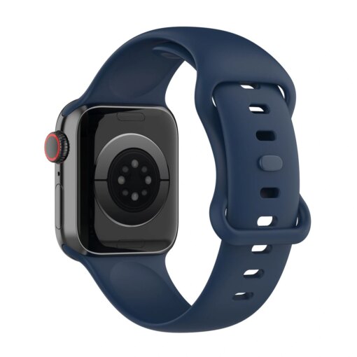 Apple Watch rihm silikoonist Bizon sinine 3