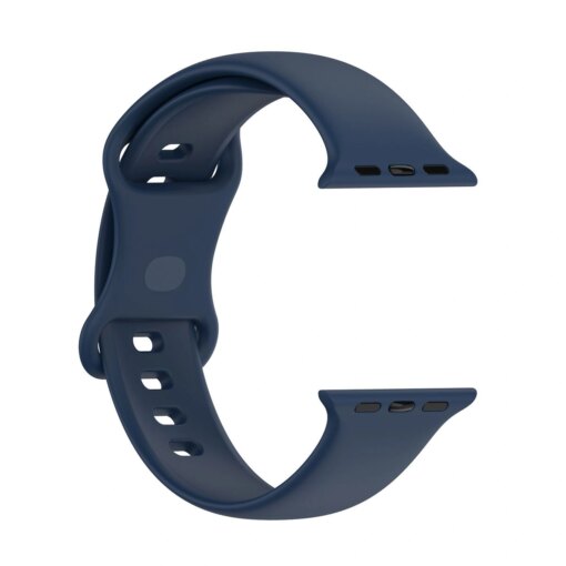 Apple Watch rihm silikoonist Bizon sinine 4
