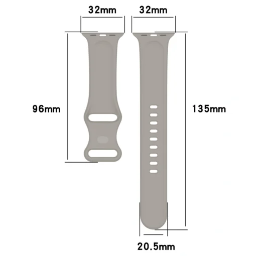 Apple Watch rihm silikoonist Bizon v hall 2