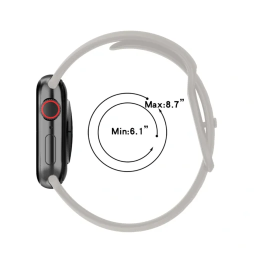 Apple Watch rihm silikoonist Bizon v hall 6