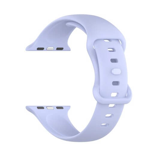 Apple Watch rihm silikoonist Bizon v lilla 2