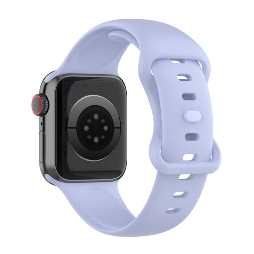Apple Watch rihm silikoonist Bizon v lilla 3
