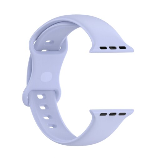 Apple Watch rihm silikoonist Bizon v lilla 4