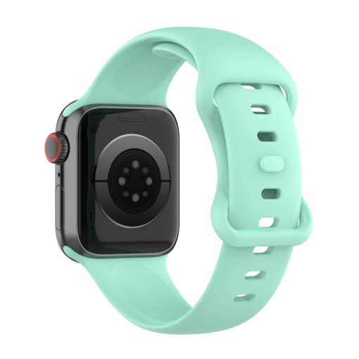 Apple Watch rihm silikoonist Bizon v mint 3