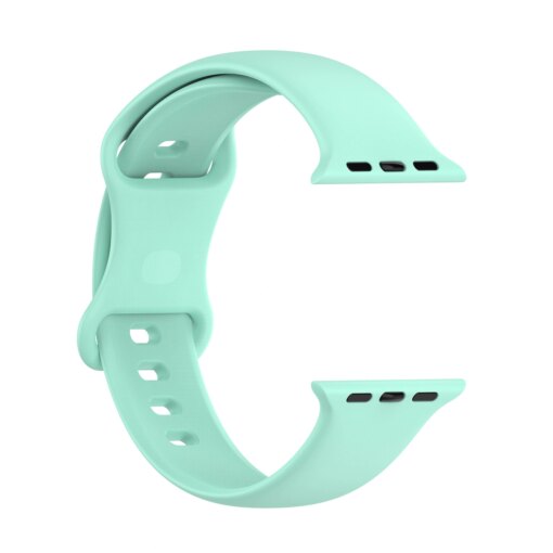 Apple Watch rihm silikoonist Bizon v mint 4
