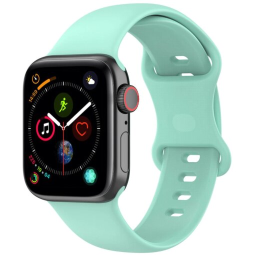 Apple Watch rihm silikoonist Bizon v mint