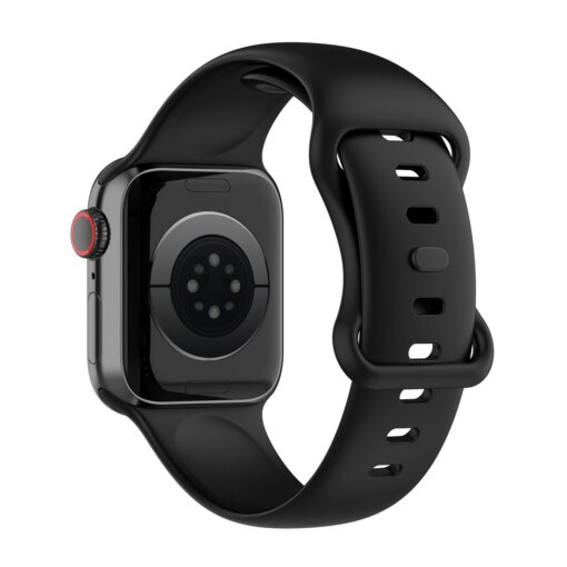 Apple Watch rihm silikoonist Bizon v must 2