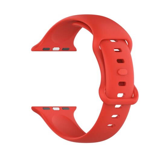 Apple Watch rihm silikoonist Bizon v punane 2