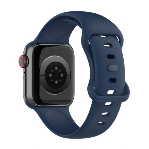 Apple Watch rihm silikoonist Bizon v sinine 3