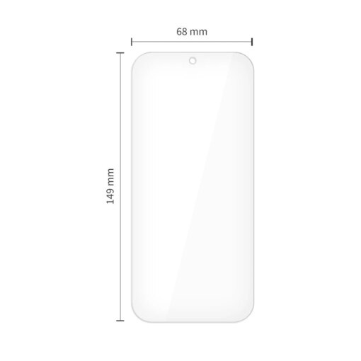 Google Pixel 10 10 PRO kaitseklaaside komplekt Glass Fit labipaistev 2tk 1