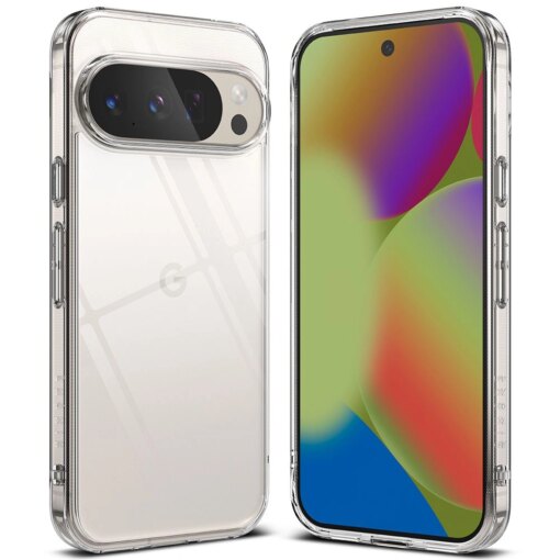 Google Pixel 10 10 PRO umbris plastikust ja silikoonist Ringke Fusion labipaistev 1