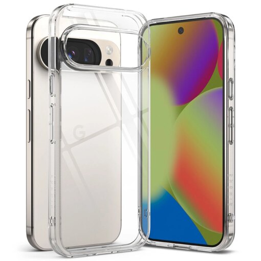 Google Pixel 10 10 PRO umbris plastikust ja silikoonist Ringke Fusion labipaistev