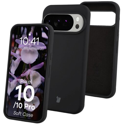 Google Pixel 10 10 Pro umbris silikoonist Bizon Soft Case must