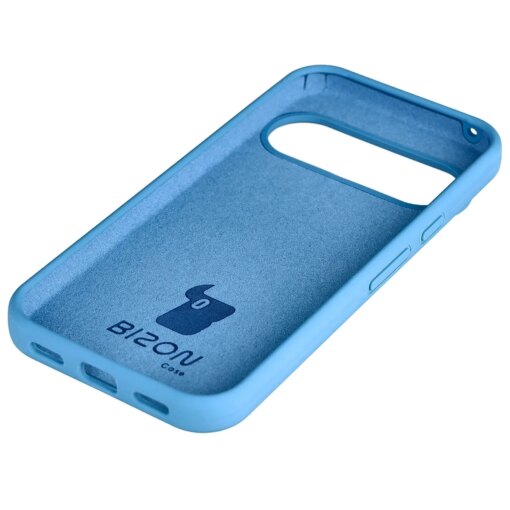 Google Pixel 10 10 Pro umbris silikoonist Bizon Soft Case sinine 3
