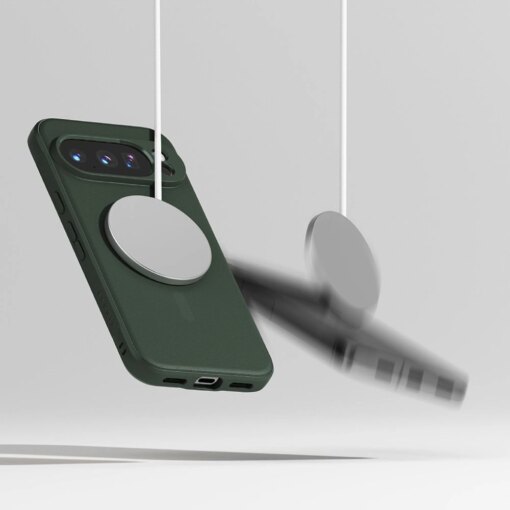 Google Pixel 10 PRO XL umbris plastikust ja silikoonist Ringke Onyx MagSafe must 4