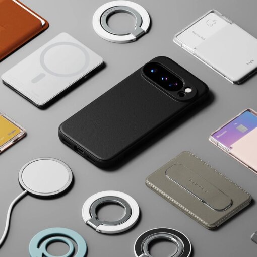 Google Pixel 10 PRO XL umbris plastikust ja silikoonist Ringke Onyx MagSafe must 6