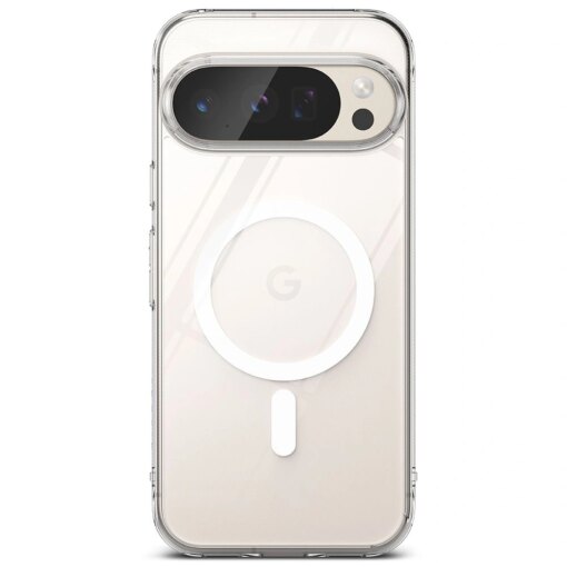 Google Pixel 10 PRO XL umbris silikoonist ja plastikust Ringke Fusion MagSafe labipaistev 2