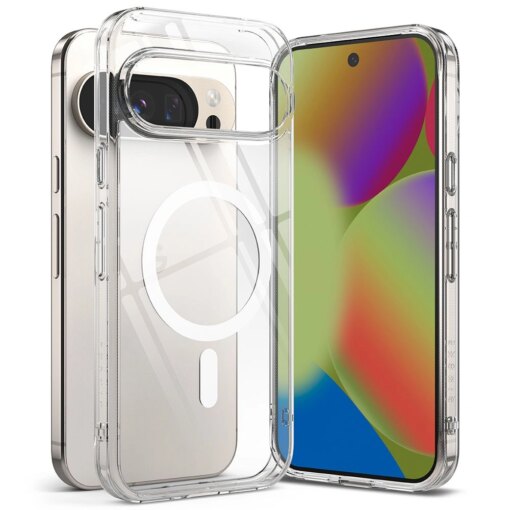 Google Pixel 10 PRO XL umbris silikoonist ja plastikust Ringke Fusion MagSafe labipaistev