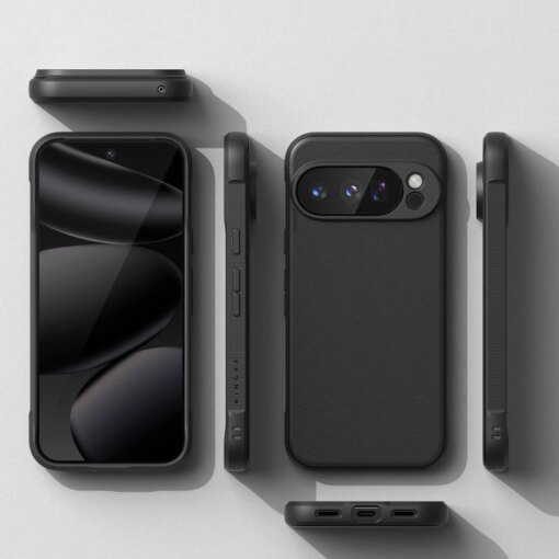Google Pixel 10 PRO umbris plastikust ja silikoonist Ringke Onyx MagSafe must 4