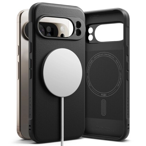 Google Pixel 10 PRO umbris plastikust ja silikoonist Ringke Onyx MagSafe must