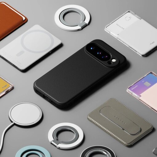 Google Pixel 10 PRO umbris plastikust ja silikoonist Ringke Onyx MagSafe must 6