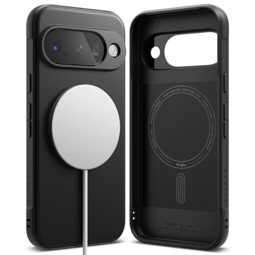 Google Pixel 10 umbris plastikust ja silikoonist Ringke Onyx MagSafe must 1
