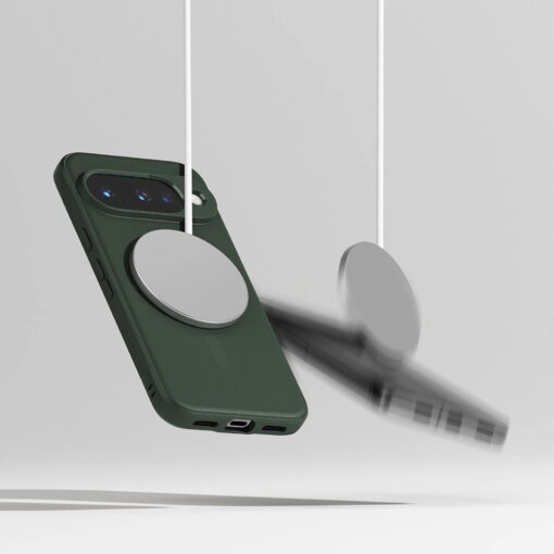 Google Pixel 10 umbris plastikust ja silikoonist Ringke Onyx MagSafe must 5