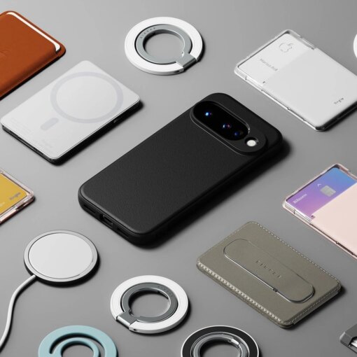 Google Pixel 10 umbris plastikust ja silikoonist Ringke Onyx MagSafe must 6