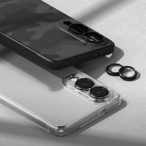 Samsung S25 EDGE kaamera Ringke Camera kaitseklaas must 4