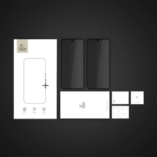 Samsung S25 EDGE kaitseklaaside komplekt Glass Spy Privacy 2tk 5