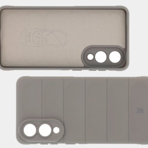 Samsung S25 EDGE umbris Bizon Case Tur silikoonist helehall 5